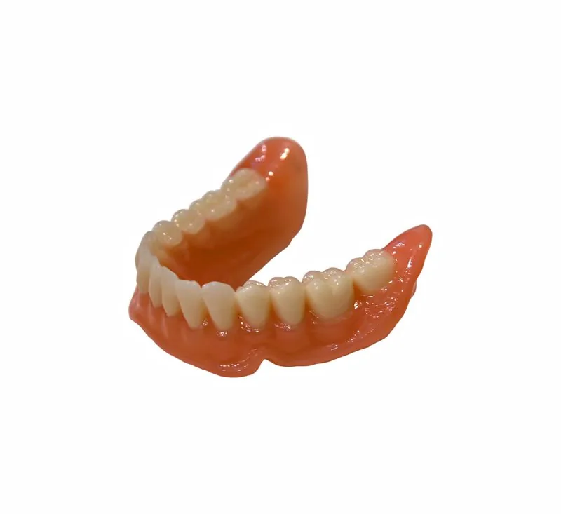 Full denture CAD/CAM milled PMMA dental lab Sydney